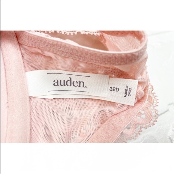 nwt Auden The Radiant Lace Push Up Bra - Picture 7 of 9
